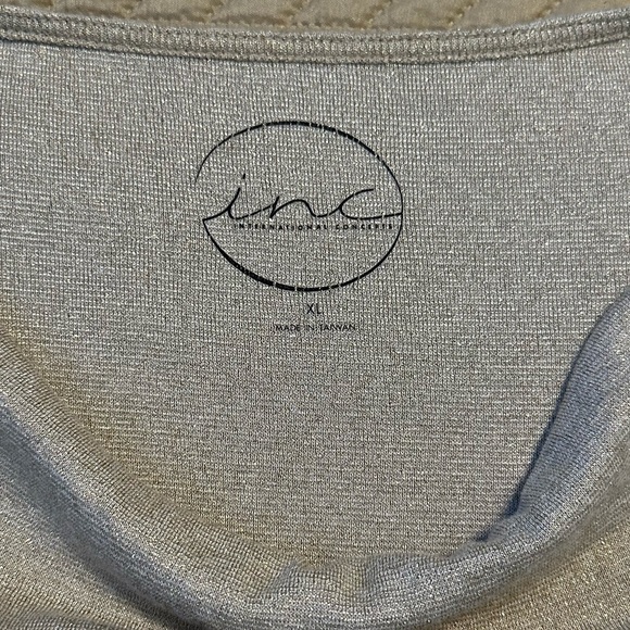 Metallic gold top from INC, X-large - Picture 4 of 6